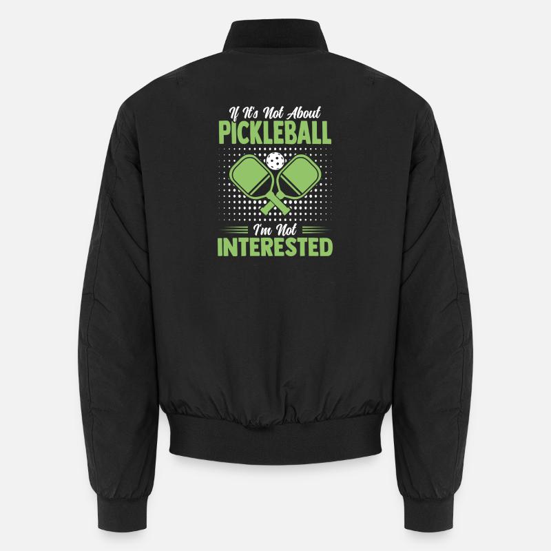 Pickleball Team Paddle Ball Player Gift Unisex Bomber Jacket