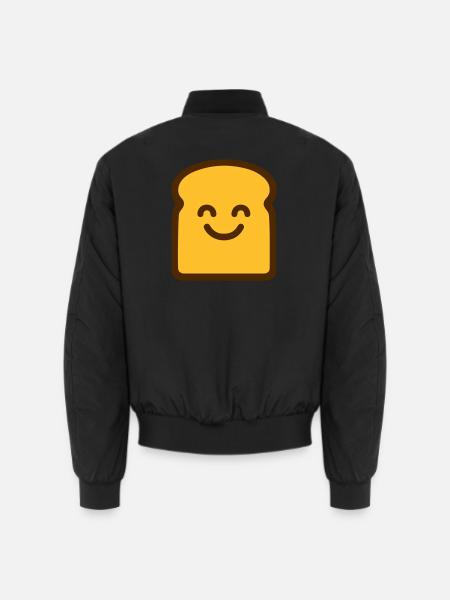 Toast mignon - Bomber unisexe - noir