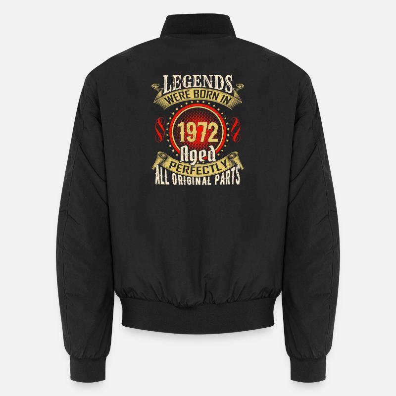 Legends Born in 1972 Unisex Bomber Jacket