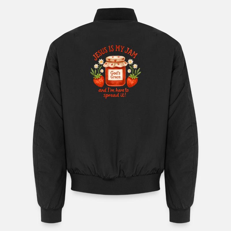 Jesus Jam God's Grace Unisex Bomber Jacket