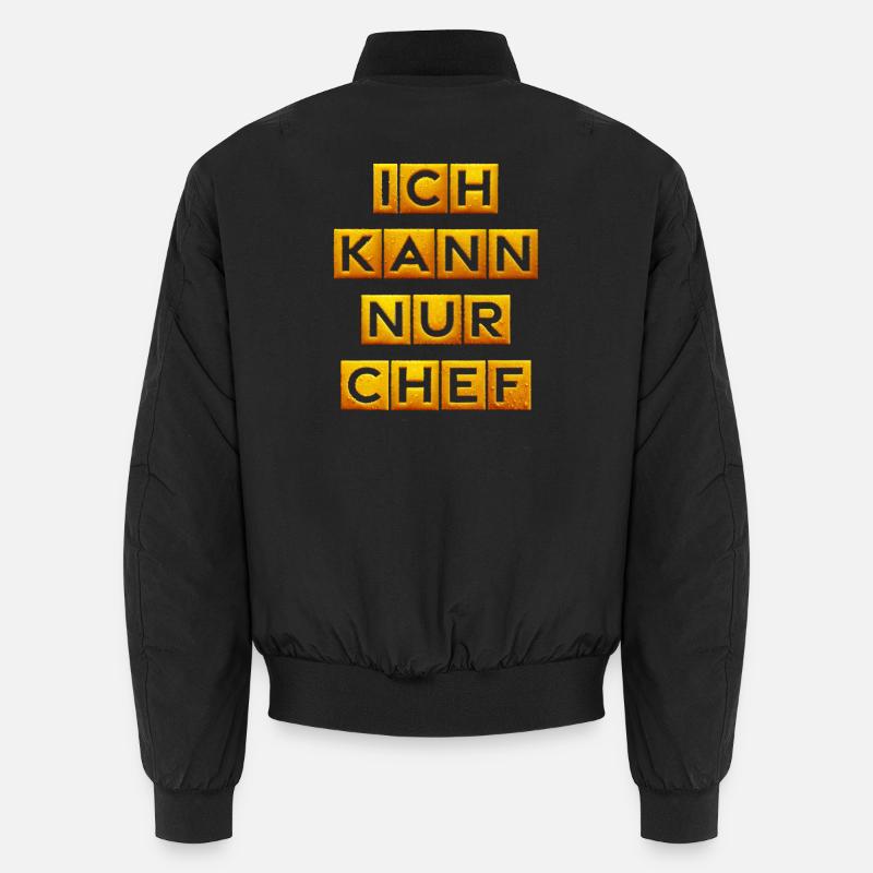 CHEF - Unisex Bomberjacke - Schwarz