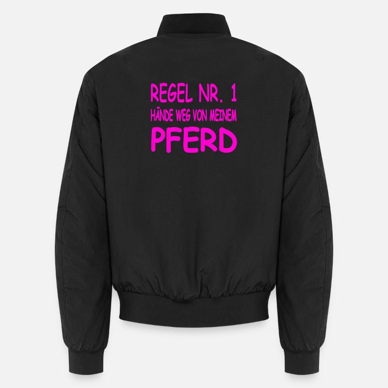 Pferde Unisex Bomberjacke