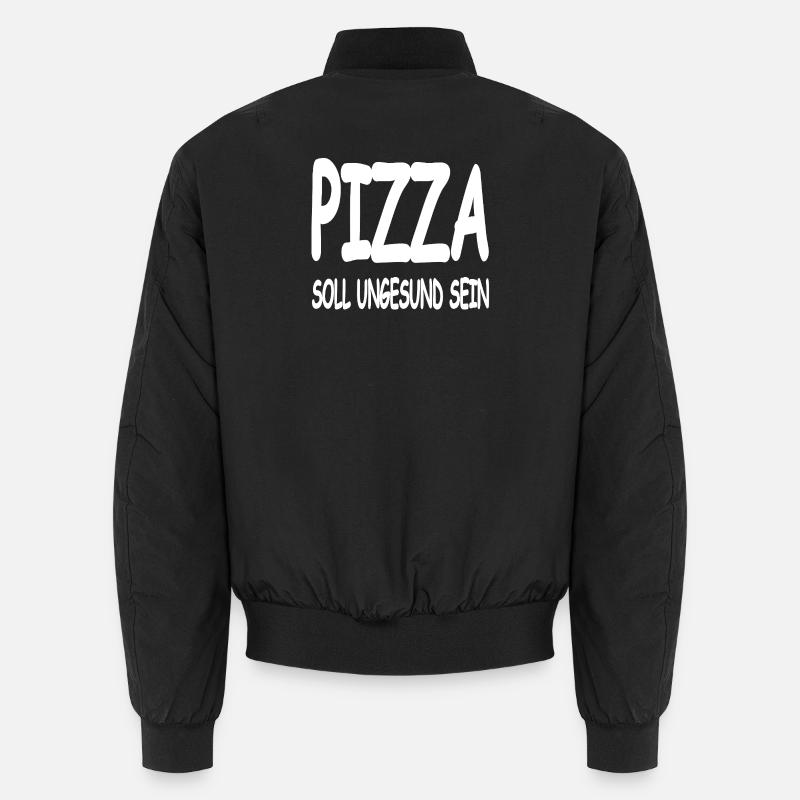 Pizza Unisex Bomberjacke