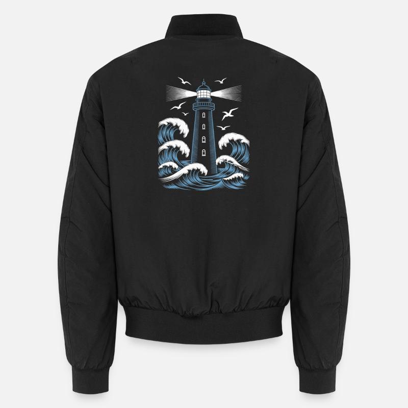 phare - Bomber unisexe - noir