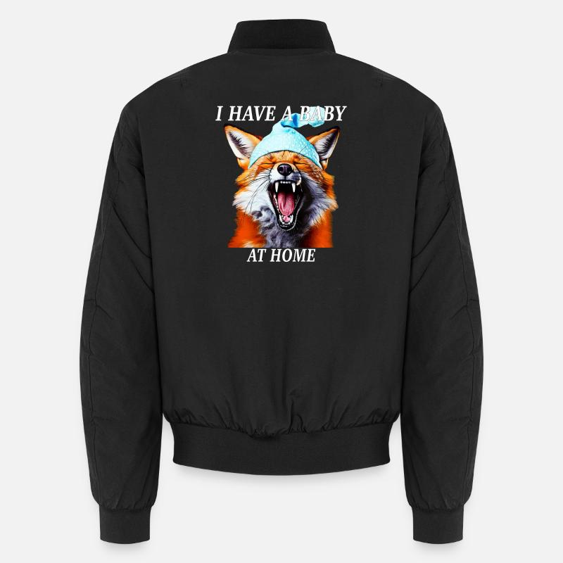 FUCHS J’AI UN BÉBÉ À LA MAISON Bomber unisexe