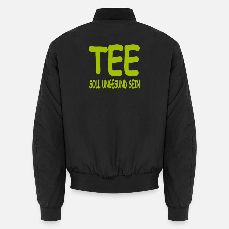 Thé - Bomber unisexe - noir