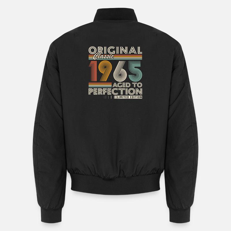 1965 Vintage Retro Geburtstagsgeschenk Unisex Bomberjacke