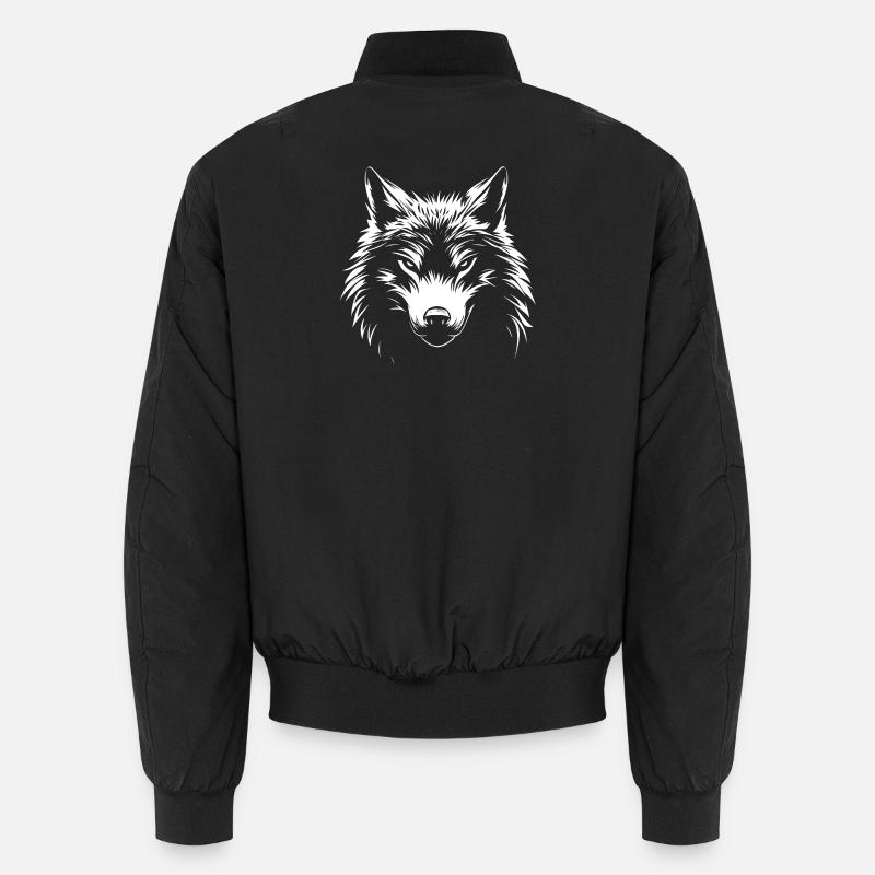 Wolf sait :) Bomber unisexe
