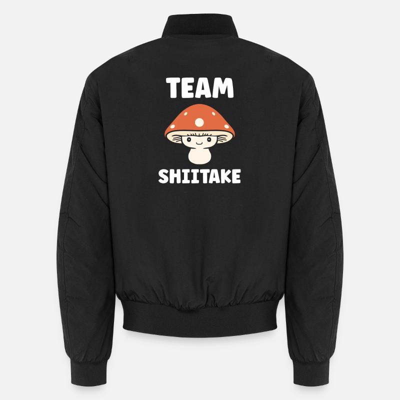 Equipe Shiitake Team Champignon Amusant Bomber unisexe