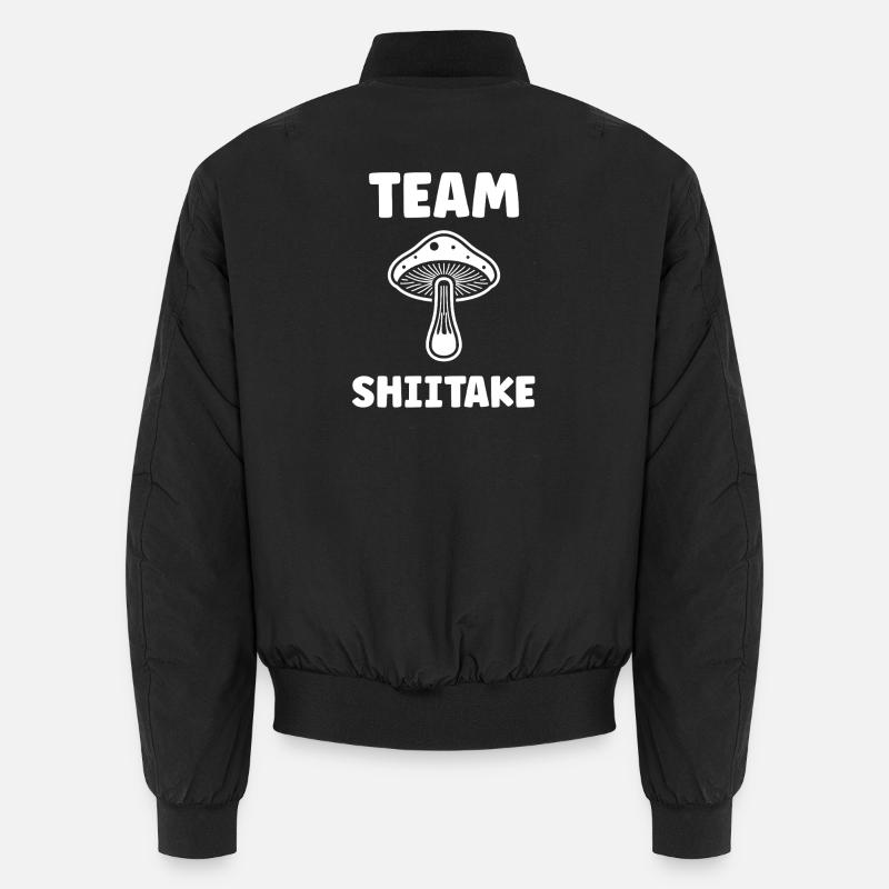 Team Shiitake Mushroom Unisex Bomber Jacket