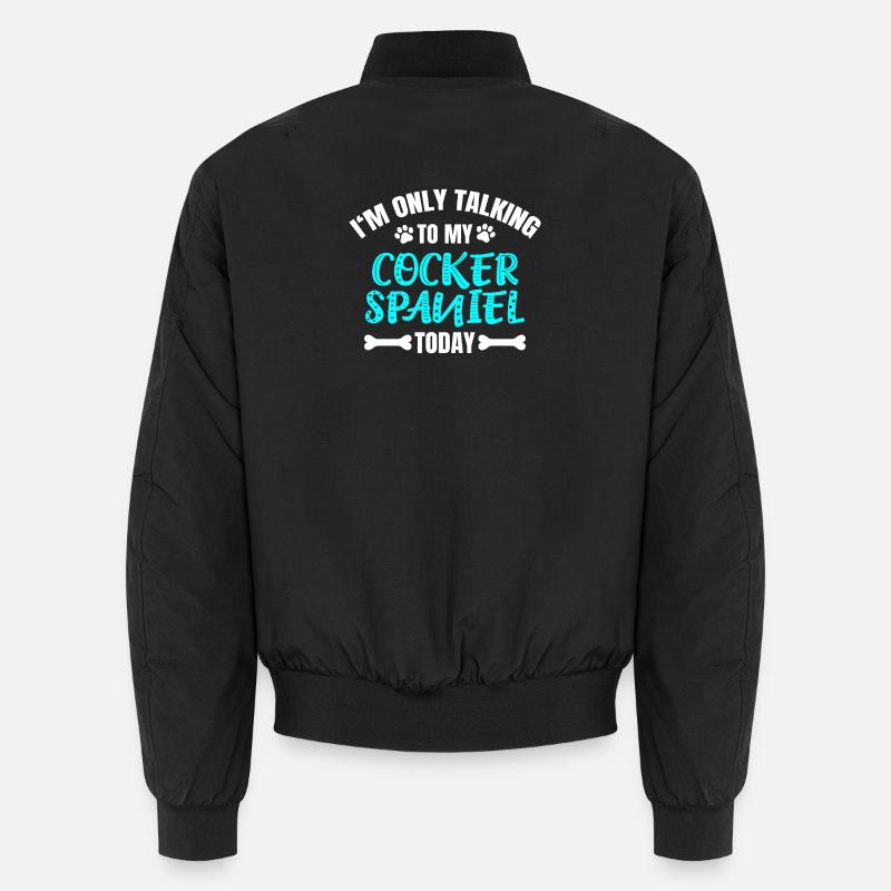 Cocker Spaniel Cockerspaniel Unisex Bomber Jacket