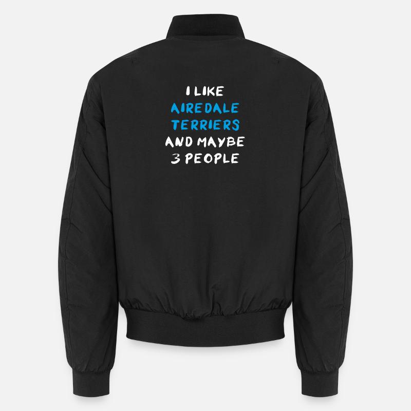 Airedale Terrier Bomber unisexe