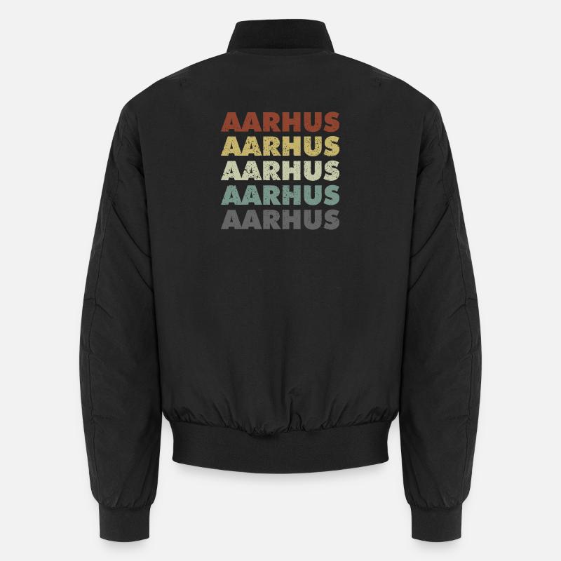 Aarhus - Danemark - Danemark - Scandinavie Bomber unisexe