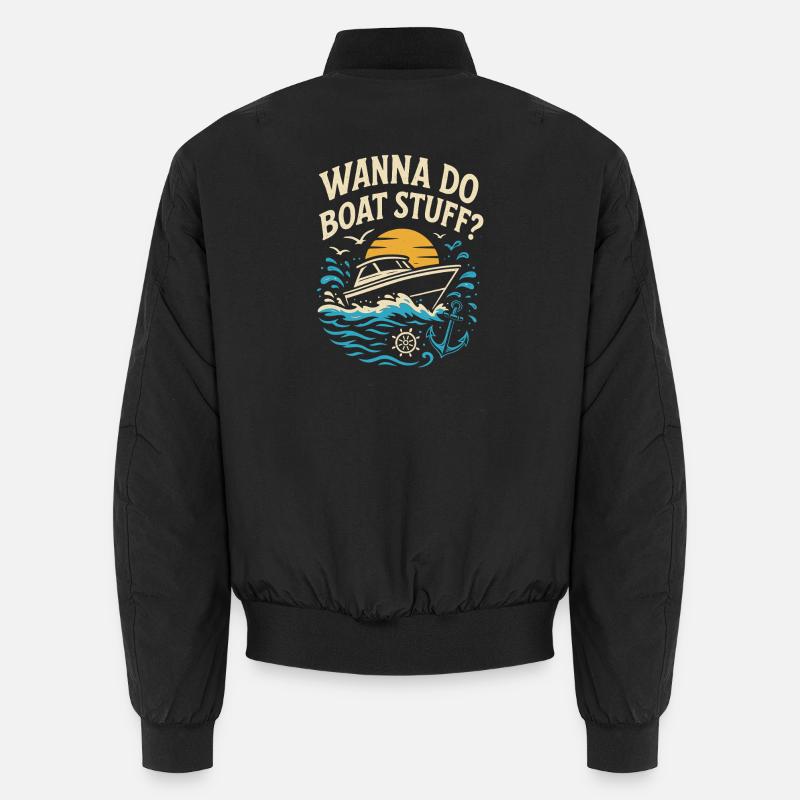 Wollen Sie Bootssachen machen? Unisex Bomberjacke