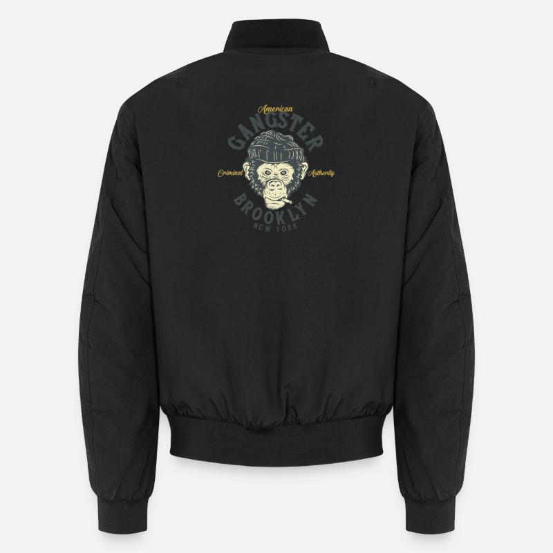Brooklyn Gorilla Gangster Unisex Bomberjacke