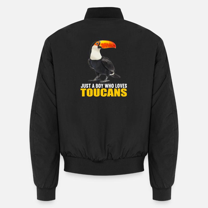 Toucans Toucan - Bomber unisexe - noir