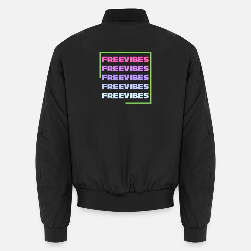 Vibrations gratuites Bomber unisexe