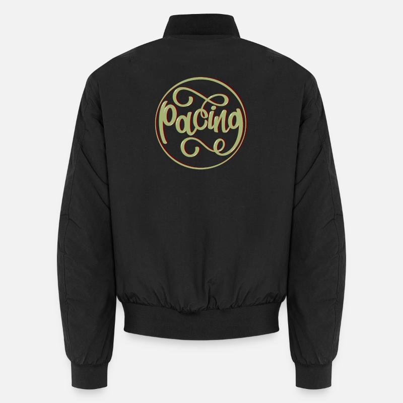 Pacing - Unisex Bomberjacke - Schwarz