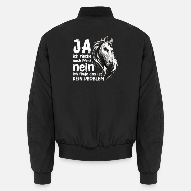 Cheval Dire avec Tête de Cheval Déclaration Hobby Bomber unisexe