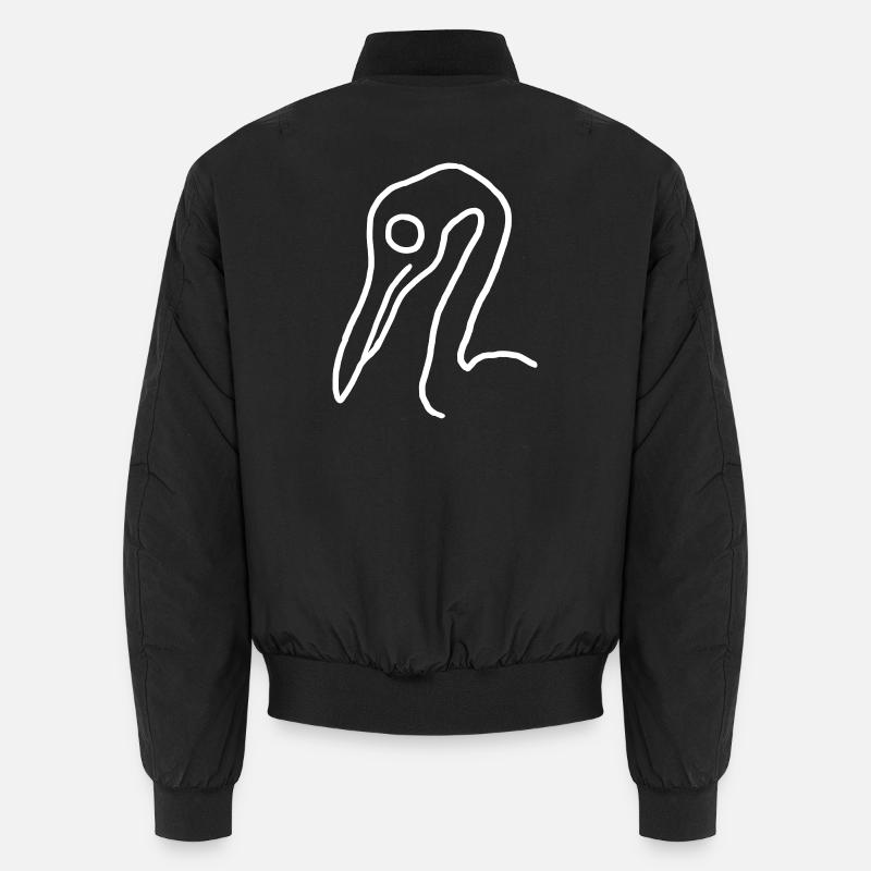 Vogel - Vektor Unisex Bomberjacke
