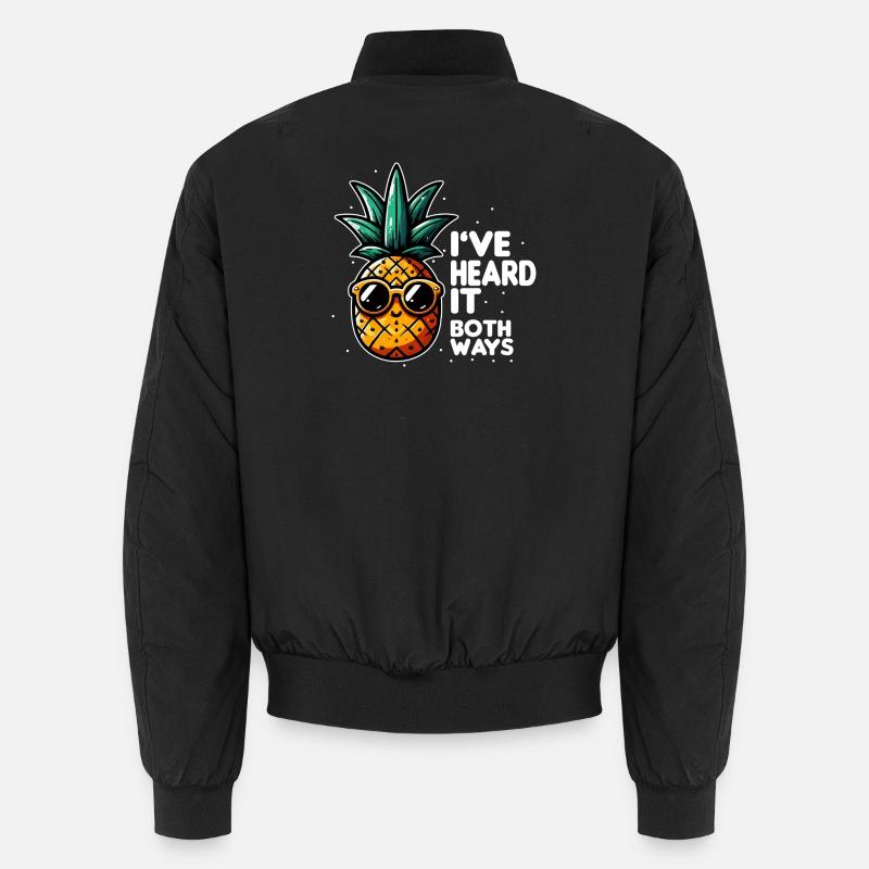 Ananas Slogan Double Sens Bomber unisexe