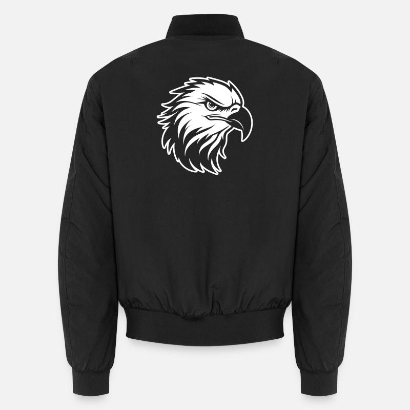 Adler Kopf Unisex Bomberjacke