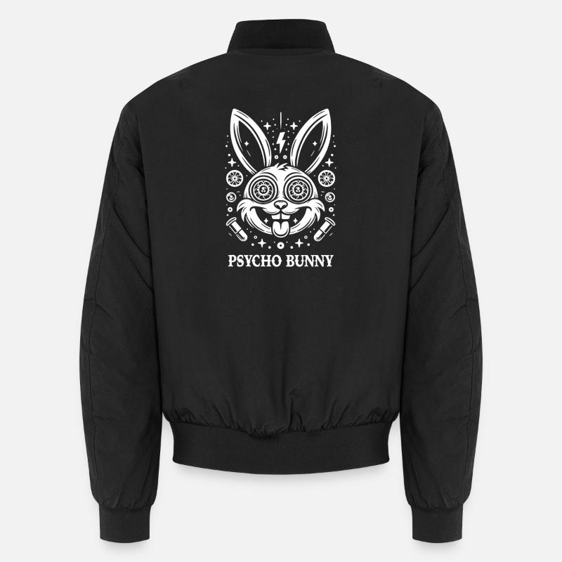 Psycho Bunny Neon Psychédélisme Bomber unisexe