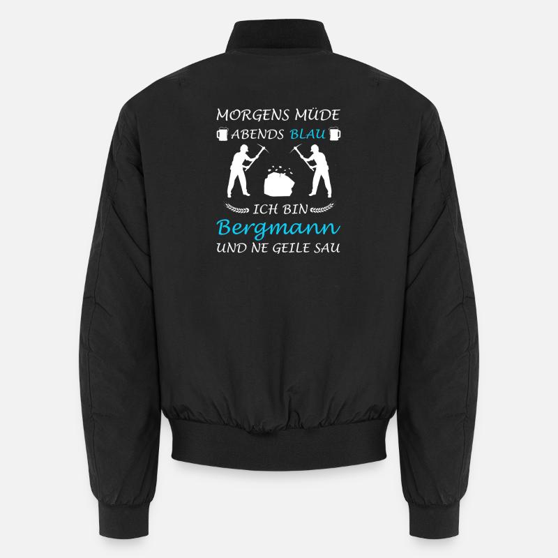 Mineur Mine de charbon Miner Buddy Bomber unisexe