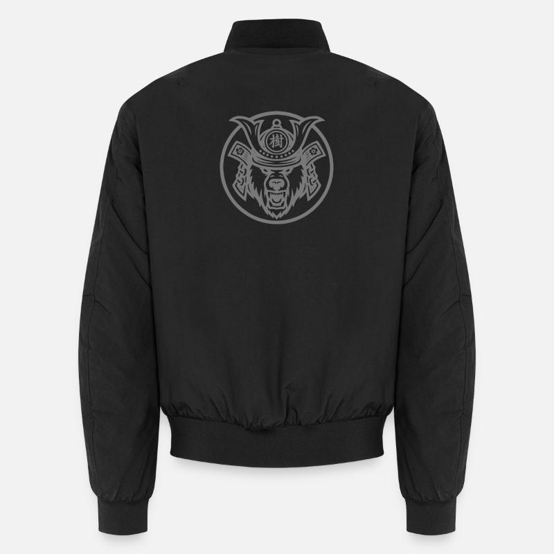 Unsere grauen Samurai - Unisex Bomberjacke - Schwarz