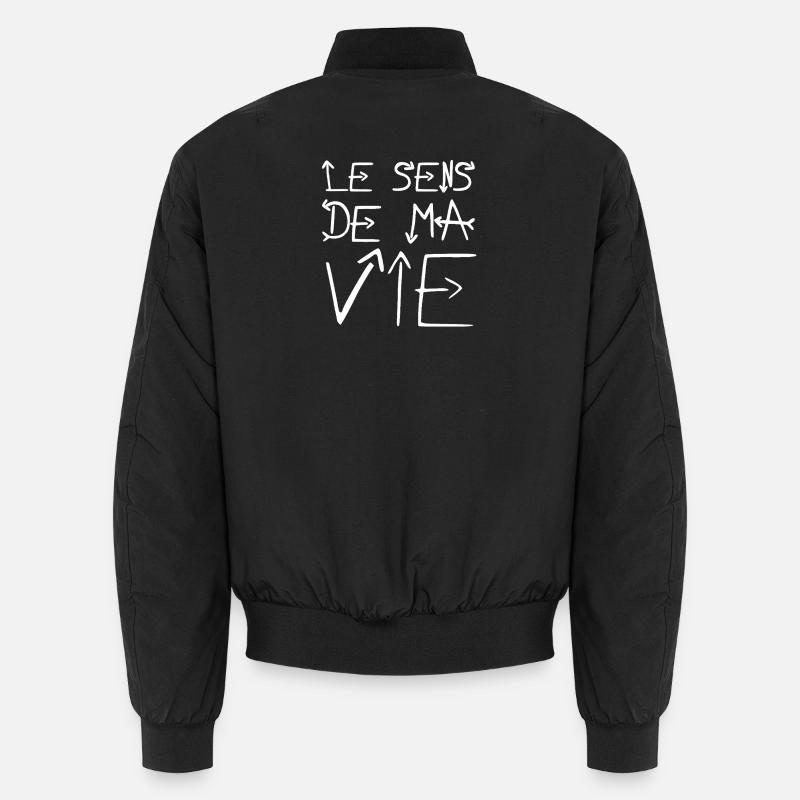 DER SINN MEINES LEBENS! Unisex Bomberjacke