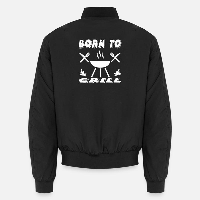 Griller - Bomber unisexe - noir