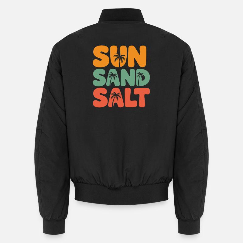Summertime - Sun Salt and Sand Unisex Bomber Jacket