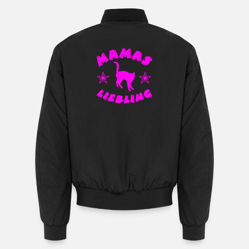 feline - Unisex Bomber Jacket - black
