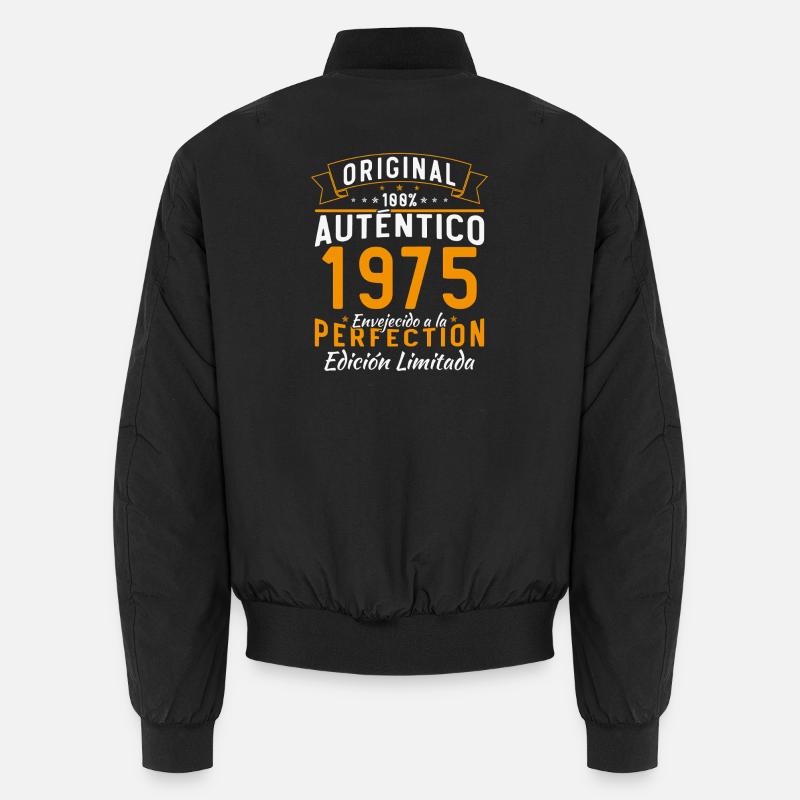 Authentische 1975 Limited Edition Vintage Unisex Bomberjacke