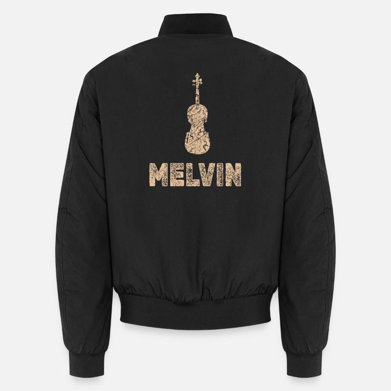 Bratsche Melvin - Unisex Bomberjacke - Schwarz