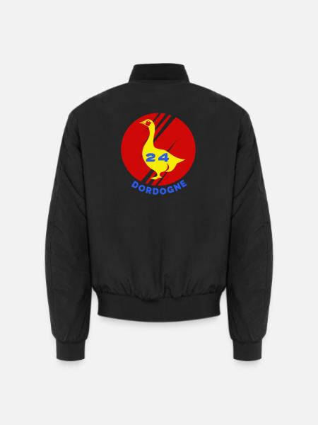 Dordogne 24 - Bomber unisexe - noir