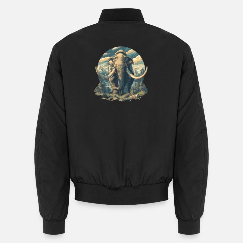 Mammoths Mammoth - Unisex Bomber Jacket - black