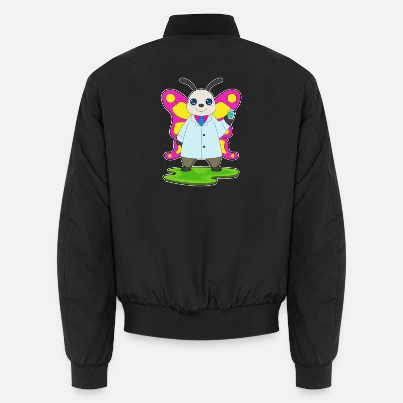 Médecine Médecin Papillon Bomber unisexe