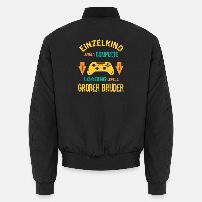 Einzelkind Complete - Loading Großer Bruder 2026 Unisex Bomberjacke