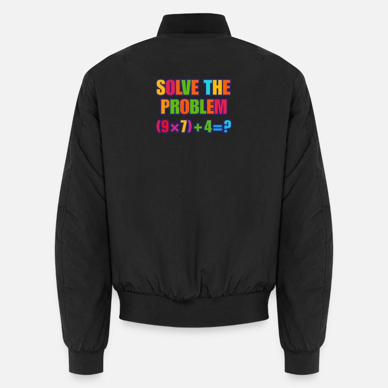 67 Meme, löse das Mathe-Rätsel Unisex Bomberjacke