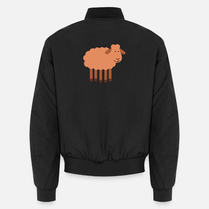 Mouton à 5 pattes perle rare Bomber unisexe