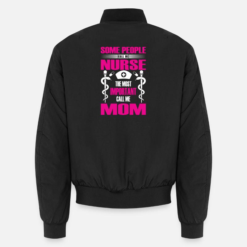 Krankenschwester Mama Geschenk Unisex Bomberjacke
