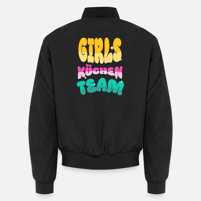 Women Kitchens Team Kitchen Work Unisex Bomber Jacket
