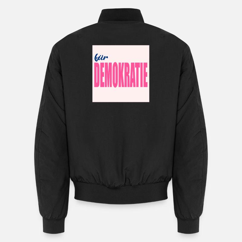 VALUES FOR DEMOCRACY Unisex Bomber Jacket