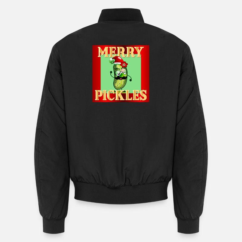 JOYEUX NOËL CORNICHONS DU PÈRE NOËL Bomber unisexe