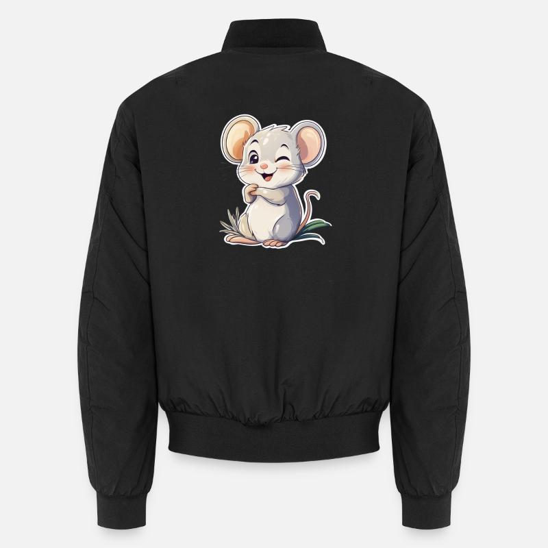 Maus Unisex Bomberjacke