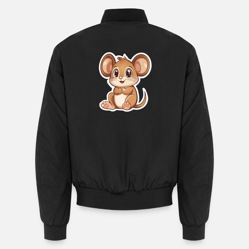 Maus Unisex Bomberjacke