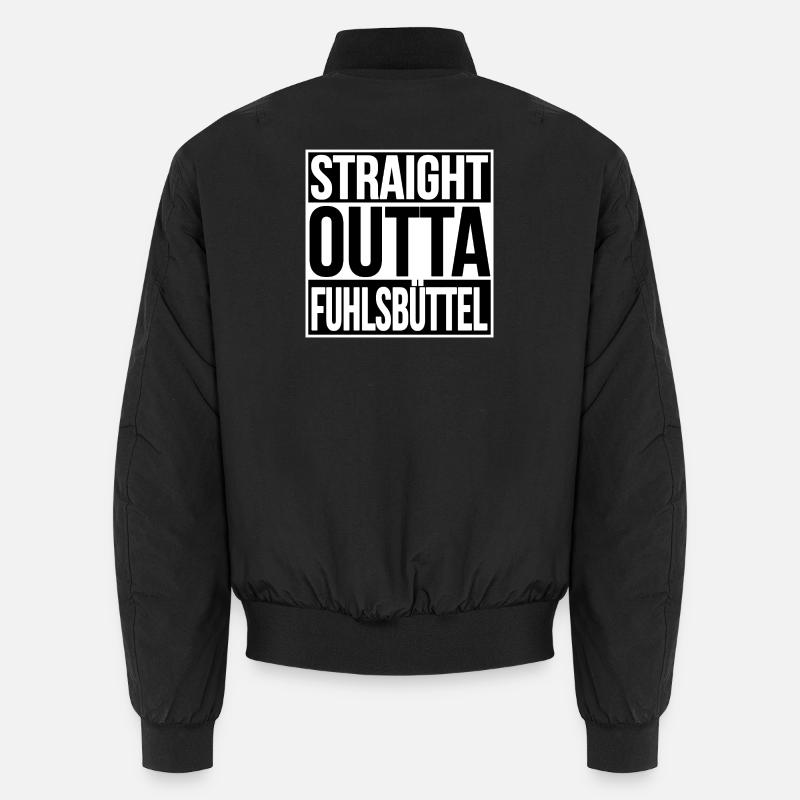 Straight Outta Fuhlsbüttel HAMBOURG Bomber unisexe