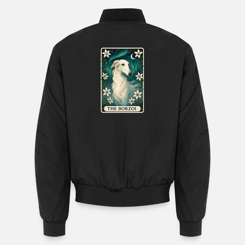 Barzoï - Bomber unisexe - noir
