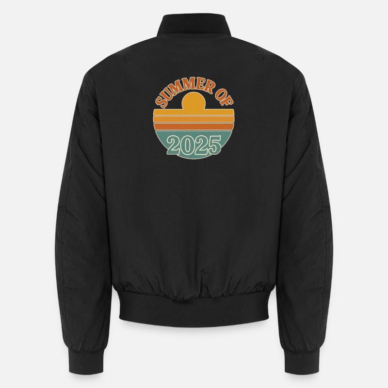 Sommer 2025 Retro Design Unisex Bomberjacke